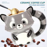 New Raccoon Ceramic Cup