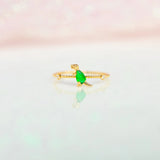 New Ins Creative Zircon Dinosaur Ring Animals-Aso