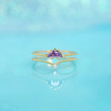 New Ins Creative Zircon Dinosaur Ring Animals-Aso