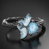 New Fashion Butterfly Rings Animals Aso