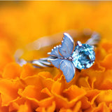 New Fashion Butterfly Rings Animals Aso