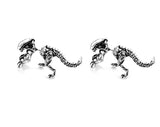 2pcs/Pair Fashion Dinosaur Alien Stud Earring Animals-Aso