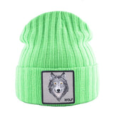New Fashion Wolf Beanies-Animals Aso