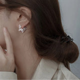 925 Sterling Silver Butterfly Earrings