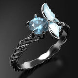 New Fashion Butterfly Rings Animals Aso