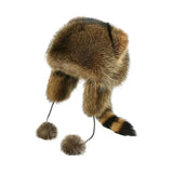 New Winter Hat Cute Raccoon-Animals Aso