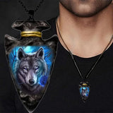 Creative Wolf Head Necklace