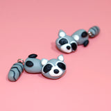 New Cute Raccoon Earrings - animalsaso02