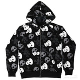 Gothic Punk Skull Streetwear Long Sleeve