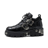 Men and Women Vintage Skull Shoes