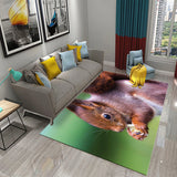 New Amazing Squirrel Carpet Animals-Aso