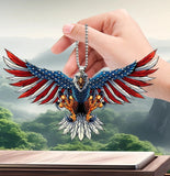 Multi-Purpose Decorative American Flag Eagle Animals-Aso