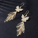 New Vintage Butterfly Tassel Earrings Animals-Aso