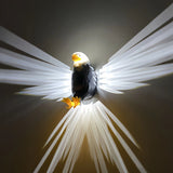 Bald Eagle Night Light Projection Lamp Animals-Aso