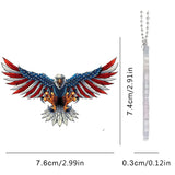 Multi-Purpose Decorative American Flag Eagle Animals-Aso