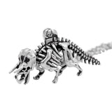 Vintage Trend Punk Gothic Dinosaur Necklace Animals-Aso