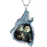 New Elegant Wolf Necklace - animalsaso02