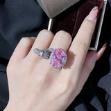 925 Silver Plated Creative Squirrel Ring Animals Aso