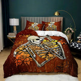 New Fashion Skull Duvet Cover-Animals Aso
