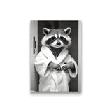 Fashion Raccoon Bathroom Wall Decor