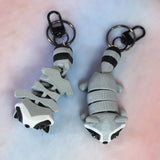 3D Raccoon Stress Relief Keychain