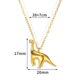 Trend Dinosaurs Pendant Necklace Animals Aso