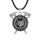 Vintage Wolf Necklaces Stainless Steel
