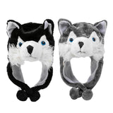 New Cute Wolf Plush Hat Beanie-Animals Aso