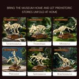 Fashion Mini Dinosaur Fossil Skeleton Animals Aso