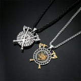Vintage Wolf Necklaces Stainless Steel