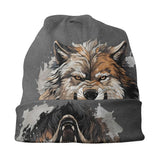 New hats with a wild wolf design-Animals Aso
