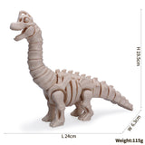3D Printed Dinosaur toy Figurine Skeleton Prehistoric Animals Aso