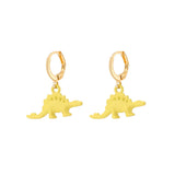 New Cute Dinosaur Earrings Animals Aso