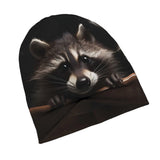 New Fashionable winter raccoon hat-Animals Aso
