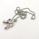 New T-Rex Dinosaur Skull Skeleton Necklace