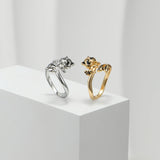 New Creative Cute Raccoon Ring Animals Aso
