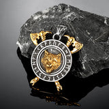 Vintage Wolf Necklaces Stainless Steel