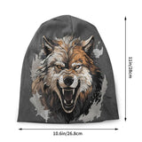 New hats with a wild wolf design-Animals Aso