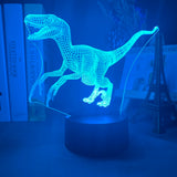 3D Dinosaur Night Light Desk Lamp