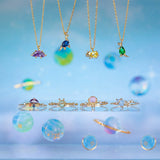 Fashion Delicate Zircon Dinosaur Necklaces Animals Aso