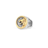 New Stainless Steel Viking Wolf Ring - animalsaso02