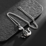 New Cute Dinosaur Pendant Necklace Animals-Aso