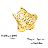 New Amazing Wolf Ring Viking - animalsaso02