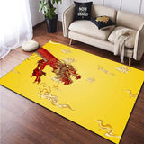 New Dragon Animal Printed Carpet - Animals Aso
