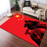 New Dragon Animal Printed Carpet - Animals Aso