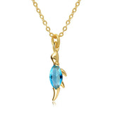 Fashion Delicate Zircon Dinosaur Necklaces
