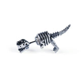 Vintage Dinosaur Stud Earrings Animals Aso