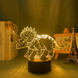 3D Dinosaur Night Light Desk Lamp