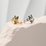 New Creative Cute Raccoon Ring Animals Aso