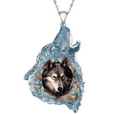 New Elegant Wolf Necklace - animalsaso02
